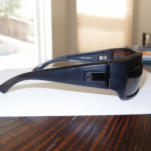 DRAGON ALLIANCE-"VANTAGE" MATTE BLACK WRAP SUNGLASSES.ansi/z87.1 - Picture 5 of 12